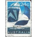 AUSTRALIA, SPORT, Racing Yacht KA70, blue 1981,...