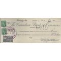 Canada Postes Postage Issue 1951 used as Revenu...