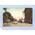 New Jersey Red Bank Broad St Street scene w/Tro...