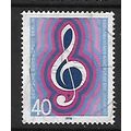 GERMANY WEST BERLIN 1976 GERMAN CHORISTERS 40pf...