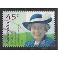 AUS 1998 45c 'QUEENS BIRTHDAY' FINE USED (EBID6...