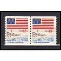1891 18c U.S. Flag Fine MNH SG CNP Left 1 PA0249
