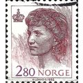 NORWAY, Queen Sonja, pink-brown 1992, 2.80kr