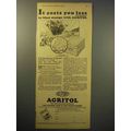 1930 DuPont Agritol Explosive Ad - Blast Stumps