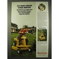 1972 Bolens Riding Mower Ad - Cut Rings Around ...