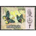 Perak 1971 Butterflies 1c Multicoloured SG172 MM