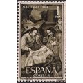 SPAIN, Navidad, Nacimiento by Zurburan, brown 1...