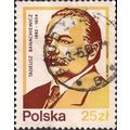 POLAND, Tadeusz Banachiewicz, yellow brown 1983, 25 Zl