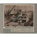 C2746) Southampton Docks Queen Elizabeth Ship -...