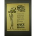 1965 Mole Self-Grip Wrench Ad - Get a grip on any situation