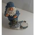 8 in Santa figure with Santa in blue