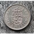 1960 Queen Elizabeth II Cupro-Nickel Shilling 1...