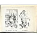 MR. JOHN BULL AT HOME AND ABROAD 1856 Office Tr...