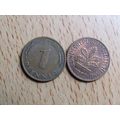 1977g 1 Pfennig Germany Coin