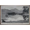 1951 postcard Calf Close Bay, derwentwater