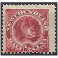 Newfoundland 1896 SG62 1/2c Orange-Vermillion M...