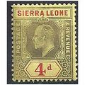 Sierra Leone 1905 SG92 4d Dull Purple & Rosine ...