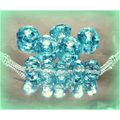 15 no. Faceted Light Green 15 mm Beads Crafts J...