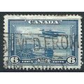 Canada 1938 SH371 6c Blue AIR Good Used ... .