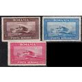 RUMÄNIEN ROMANIA [1928] MiNr 0336-38 ( */mh ) F...