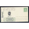 Canada #RKP83g CP Railway Advice Postal Card MI...