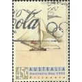 AUSTRALIA, SHIP, Britannia Sailing Ship, yellow...
