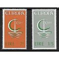 IRELAND 1966 EUROPA 223 / 222 SET 2 VALS M / MINT
