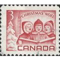 CANADA, CHRISTMAS, Carol singers, red 1967, 3c