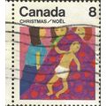 CANADA, CHRISTMAS, Child, by D Hebert, violet 1...