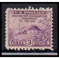 752 3c Washington's Hdqs Just Clears MNH O4663
