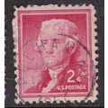 United States Postmark Pelham NY 1957 Jefferson...