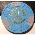 Claim Stake $1. CASINO CHIP - Sparks, Nevada - ...