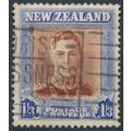 KGVI: 1s3d - New Zealand 1947 - NM H - SG 687