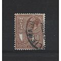 Malta.SG195 1d Chestnut.Fine Used.Apr25a