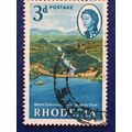 Rhodesia QEII 1965 Water Conservation 3d Bangal...