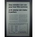 1965 Lufthansa Airlines Ad - One Mistake