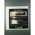 1981 Canada Tourism Ad - Fly Fishing