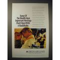 1994 Delta Airlines Ad - Don't Open With a Handshake