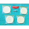4 pcs 3" Full Sewn Cotton Polishing Buffing Whe...