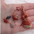 Handmade Gemstone Pendulum Night Goddess Energy...