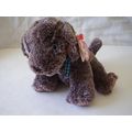 Ty Beanie FRISBEE Weimaraner Grey/Brown Puppy D...