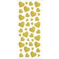 Gold Heart Glitter Stickers Glitter Stickers sh...