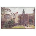 An Old Court in Queens College Cambridge Tucks ...