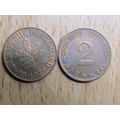1975g 2 Pfennig Germany Coin