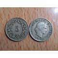Switzerland 1919 5 Rappen Coin