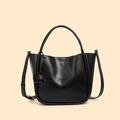 Women Tote Bag Retro Genuine Leather Crossbody ...