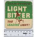 vintage Beer Mat - Marstons Light Bitter