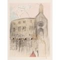 Salvador Dalí (1904-1989). Le chateau de Gala, ...