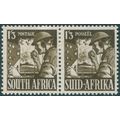 South Africa 1943 1s.3d. olive-brown SG94 unuse...