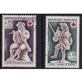 France 1967 SG 1772-3 Used Red Cross/Semi-posta...
